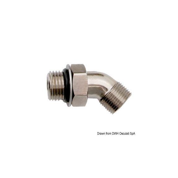 Raccord orientable 45° AF45 pour pompes Ultraflex