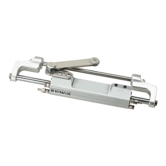 Vérin hydraulique frontal hors-bord UC130P-SVS/2 SilverSteer bras profilé bâbord - double vérin - ULTRAFLEX