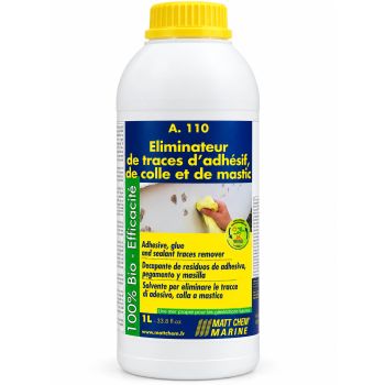 Éliminateur de traces d'adhésif et de colle A.110 – bidon 1 litre – Matt Chem