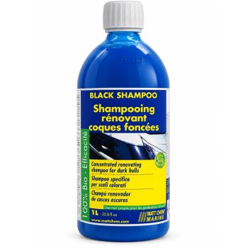 Shampooing rénovant concentré coques foncées Black Shampoo – 1 litre – Matt Chem