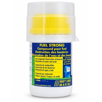 Traitement rapide antibactérien fuel Fuel Strong – flacon doseur 125 ml – traite 500 litres – Matt Chem