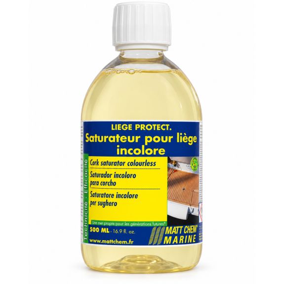 Saturateur incolore pour liège Liège Protect – 500 ml – Matt Chem