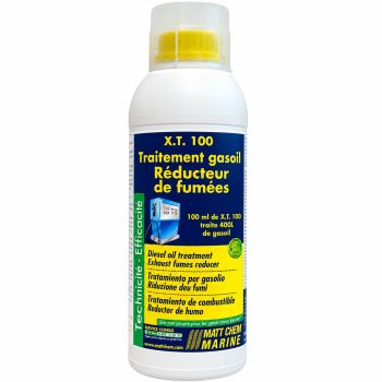 Traitement fuel réducteur de fumées X.T.100 – 1 litre – traite 4 000 litres – Matt Chem