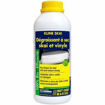 Dégraissant à sec skaï et vinyle Kline Skai – 1 litre – film hydrophobe – Matt Chem