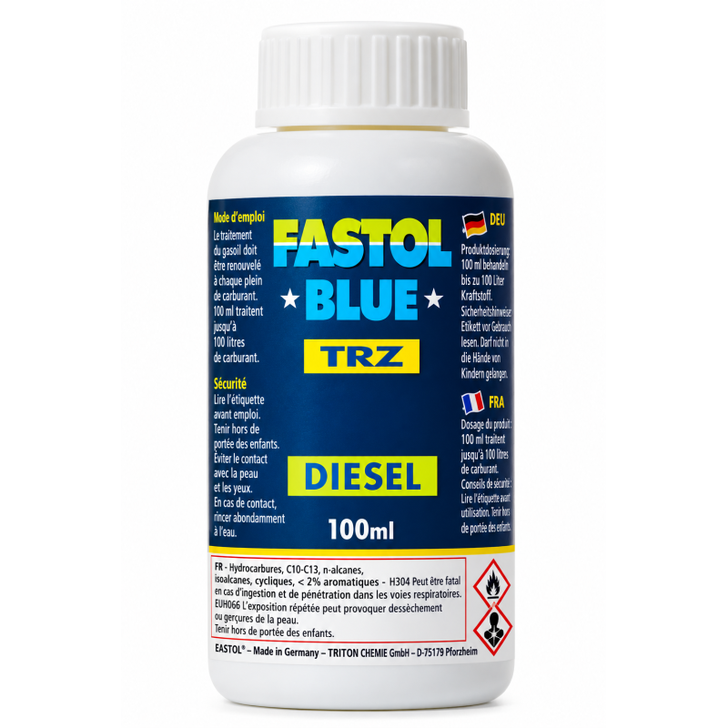 Fastol Blue Diesel - additif carburant diesel - 100 ml