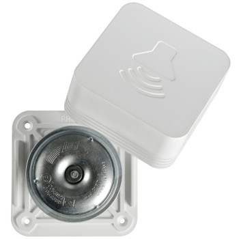 Avertisseur sonore à membrane Qbox 12V - 109 dB - chromé - Osculati 2