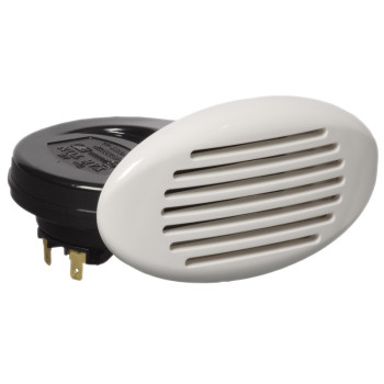 Avertisseur à encastrer escamotable à diffuseur hélicoïdal 12V - 112 dB - Osculati