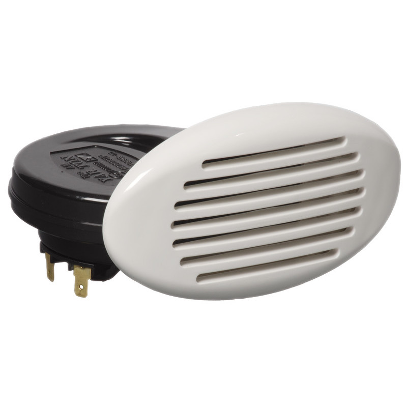Avertisseur à encastrer escamotable à diffuseur hélicoïdal 12V - 112 dB - Osculati