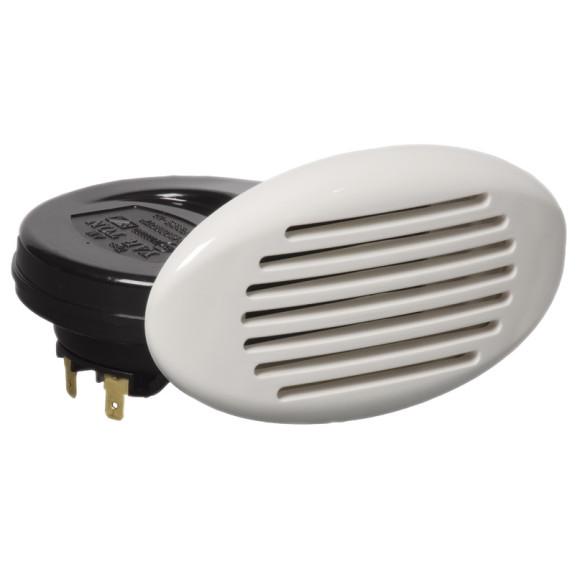 Avertisseur à encastrer escamotable à diffuseur hélicoïdal 12V - 112 dB - Osculati