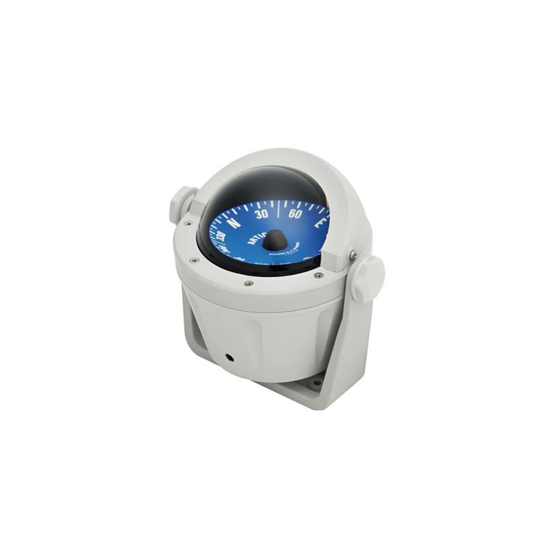 Compas Vega BA2 2"3/4 sur étrier, éclairé 12 V boîtier gris, rose bleue - RIVIERA