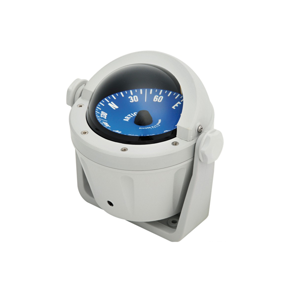 Compas Vega BA2 2"3/4 sur étrier, éclairé 12 V boîtier gris, rose bleue - RIVIERA
