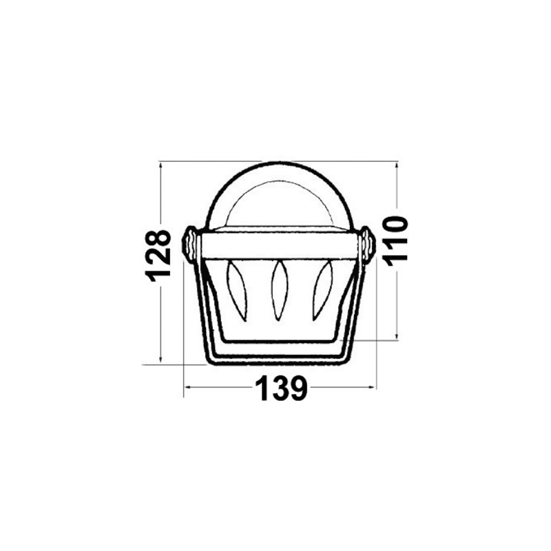 Compas Vega BA2 2"3/4 sur étrier, éclairé 12 V boîtier gris, rose bleue - RIVIERA