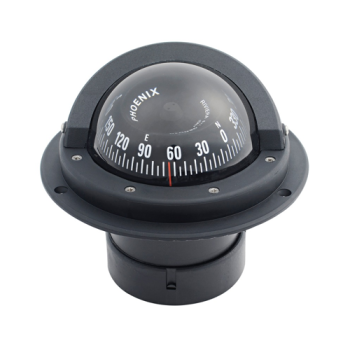 Compas encastré Zenith BH1/AV 3" haute vitesse, boîtier noir, rose noire - RIVIERA