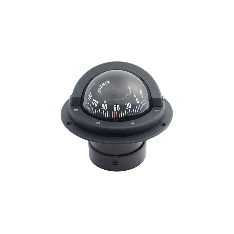 Compas encastré Zenith BH1/AV 3" haute vitesse, boîtier noir, rose noire - RIVIERA