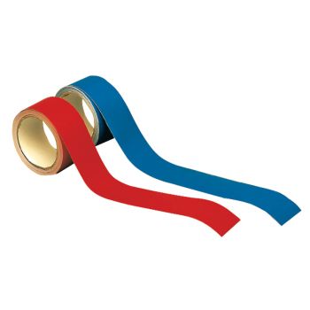 Bande adhésive de ligne de flottaison unie blanche, largeur 15 mm, rouleau de 10 m