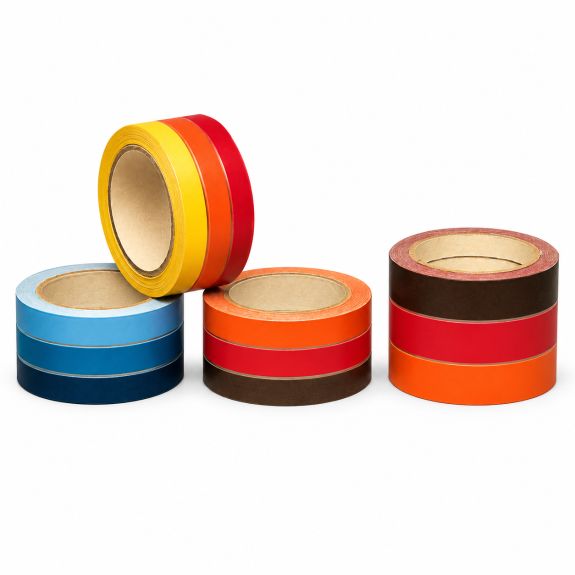 Bande adhésive de ligne de flottaison trois tons, dégradé de bleus, largeur 33 mm, rouleau de 10 m