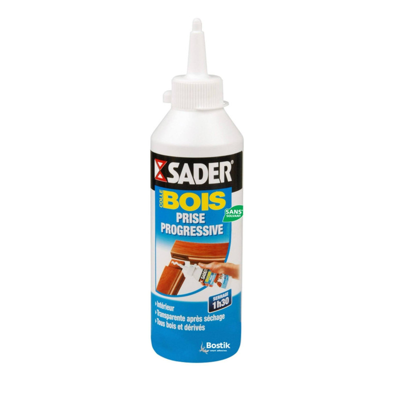 Colle Bois vinylique prise rapide 250 Grs - SADER