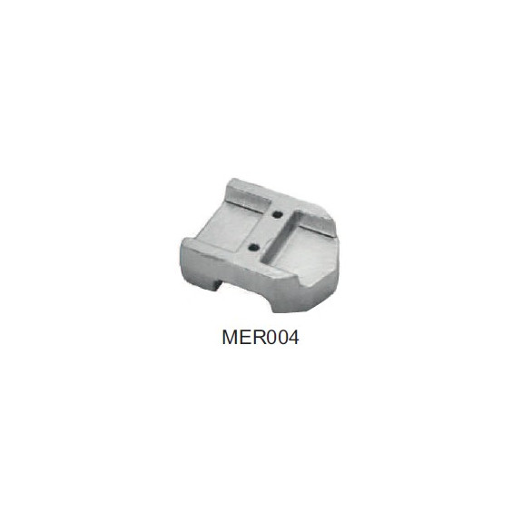 Anode Aluminium plaque Mercruiser Alpha one/gen2, Bravo 1 et 2 non rainurée