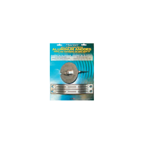 Kit anodes Aluminium Yamaha Z200-Z300