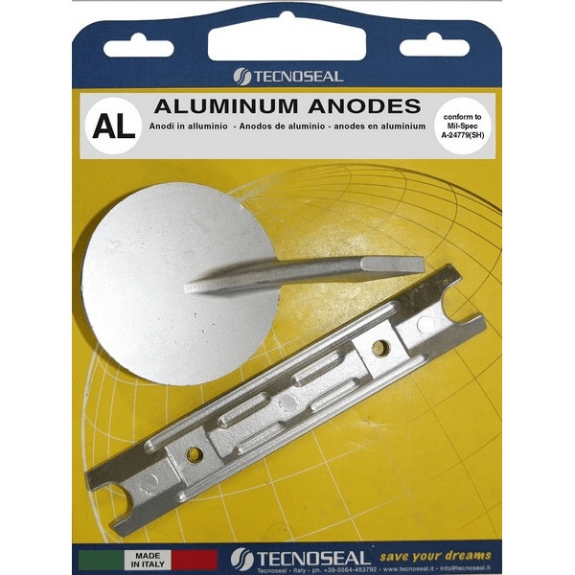 Kit anodes Aluminium Yamaha F60 à F90