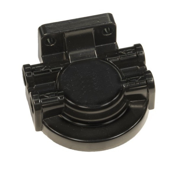 Tête de filtre décanteur en aluminium 1/4", pour bateau