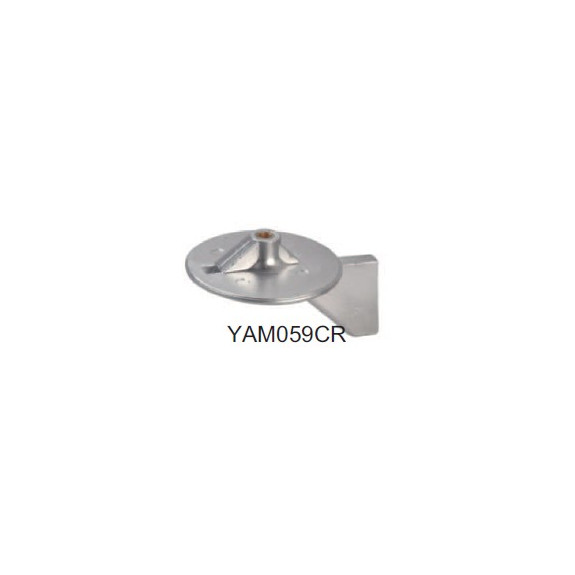 Anode dérive aluminium 100 mm  Yamaha 150-225 cv 2 et 4 temps contre rotation