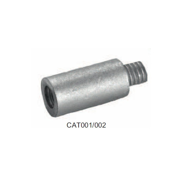 Anode zinc bougie CATERPILLAR D16MM