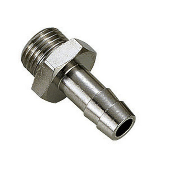 Raccord Métal droit 1/4"- 10mm