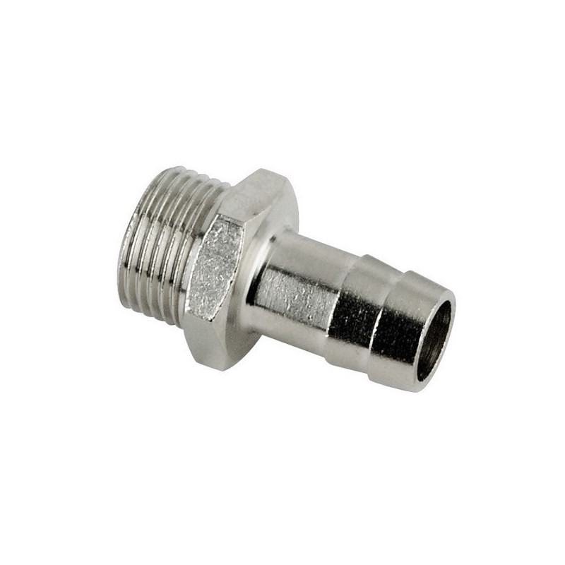Raccord plastique droit 3/8" - 12mm