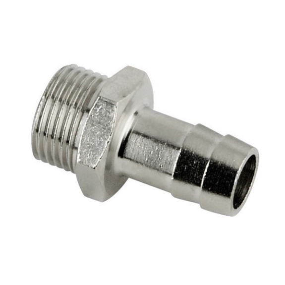 Raccord plastique droit 3/8" - 12mm