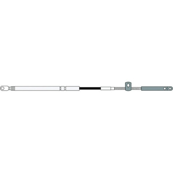 Câble de Commande Mercury CC189 -  17 Pieds - TELEFLEX
