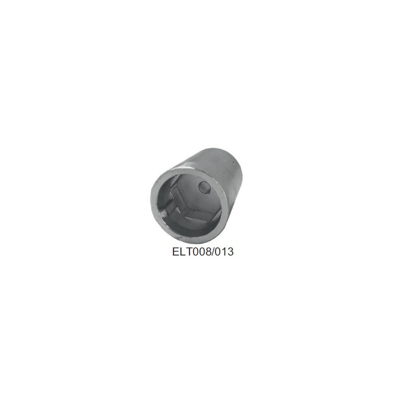 Anode zinc arbre d'hélice hexagonale 6 pans...