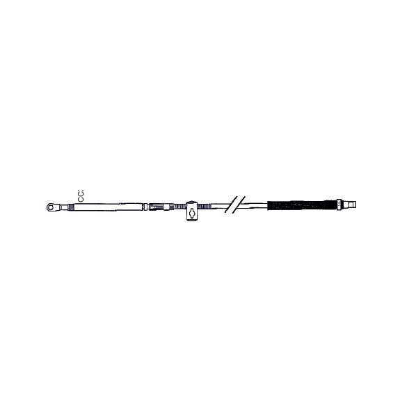 Câble de Commande TFXTREME Mercury de 20 pieds - TELEFEX