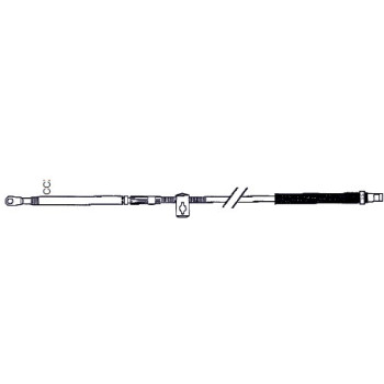 Câble de Commande TFXTREME Mercury de 23 pieds - TELEFEX