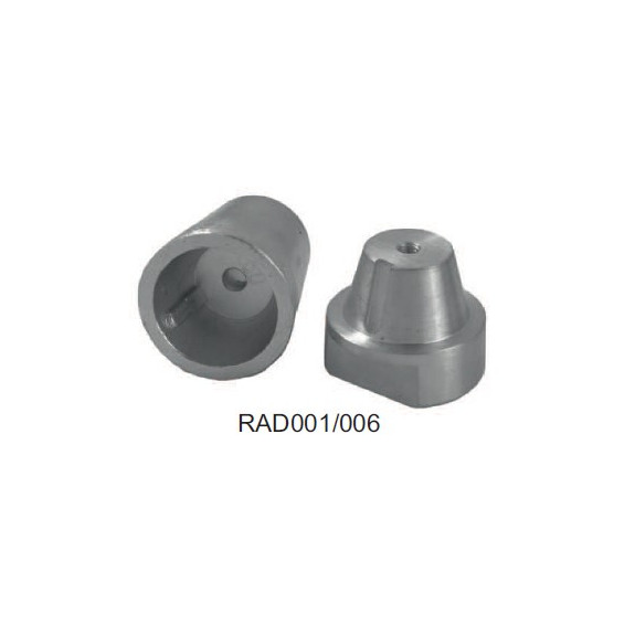 Anode arbre d'hélice radice D50MM
