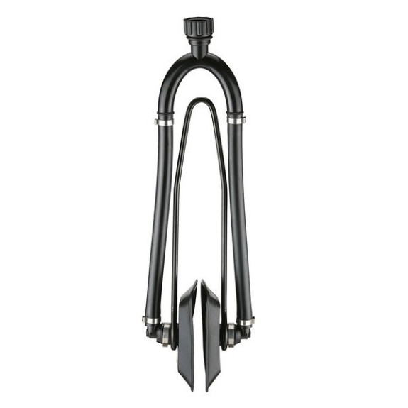 Oreilles de rinçage rectangulaires doubles pour moteur hors-bord – double arrivée d'eau – à partir de 75 cv – embout connexion r