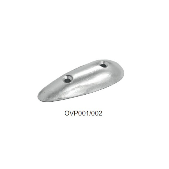 Anode Ovale petit modèle pour moteur de bateau