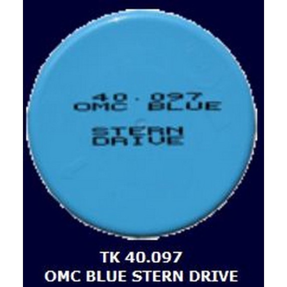 Peinture moteur Omc Bleu Stern Drive