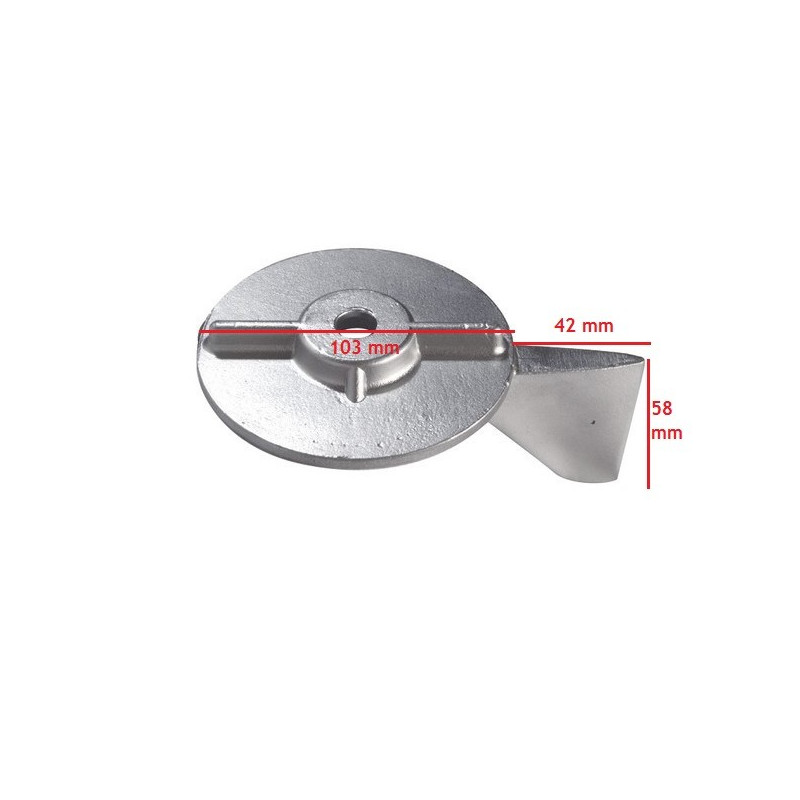Anode dérive Mercury  60cv