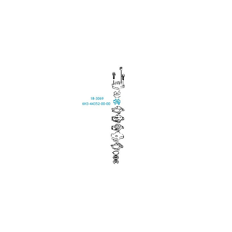 Turbine Mercury 48, 55 et 60cv -47-81423M