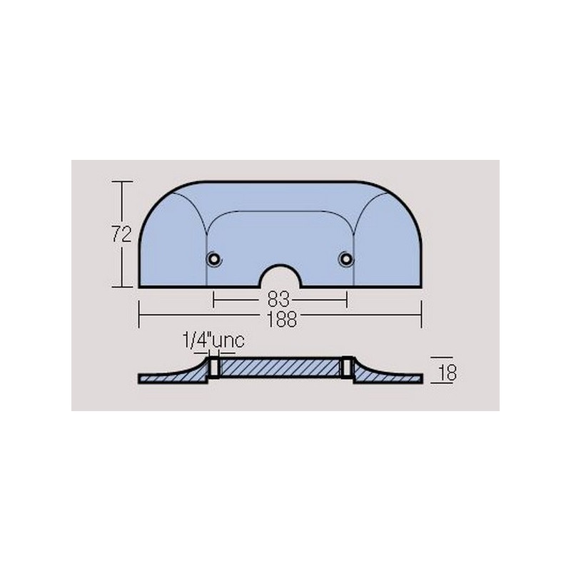 Anode Aluminium MERCRUISER ALPHA ONE G2