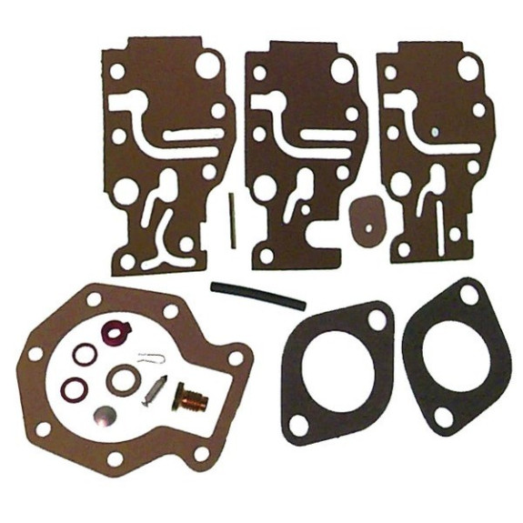 kit carburateur johnson evinrude 5, 6, 8, 9.9, 15, 20 et 25 cv