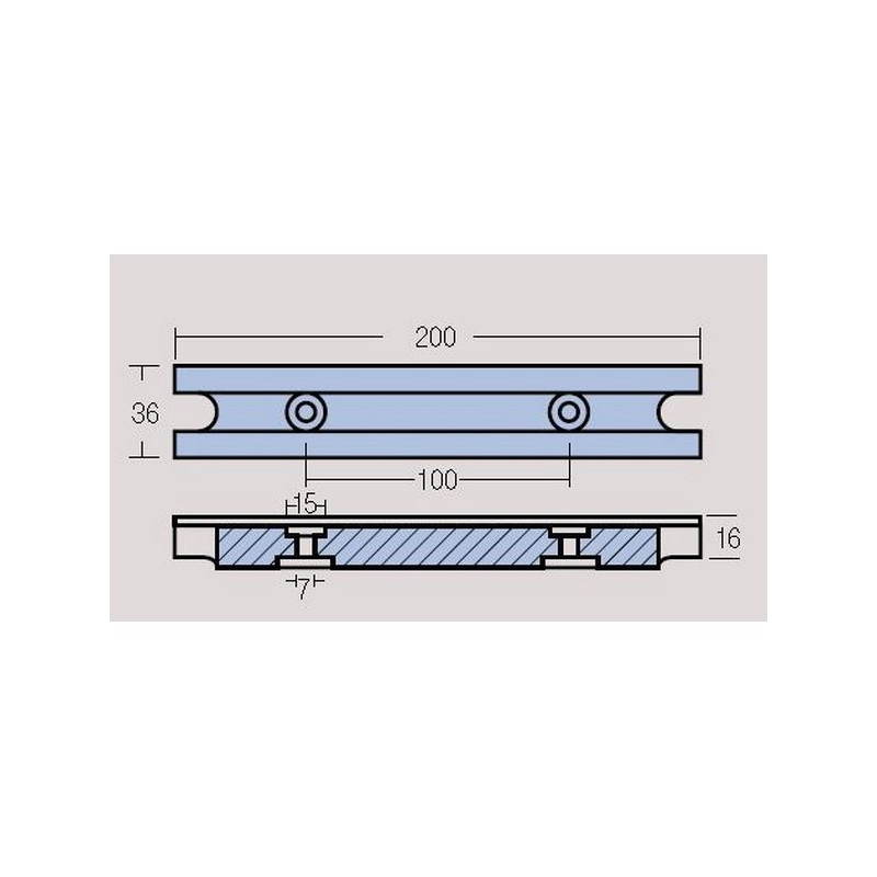 Anode barreau aluminium Yamaha 25-130cv