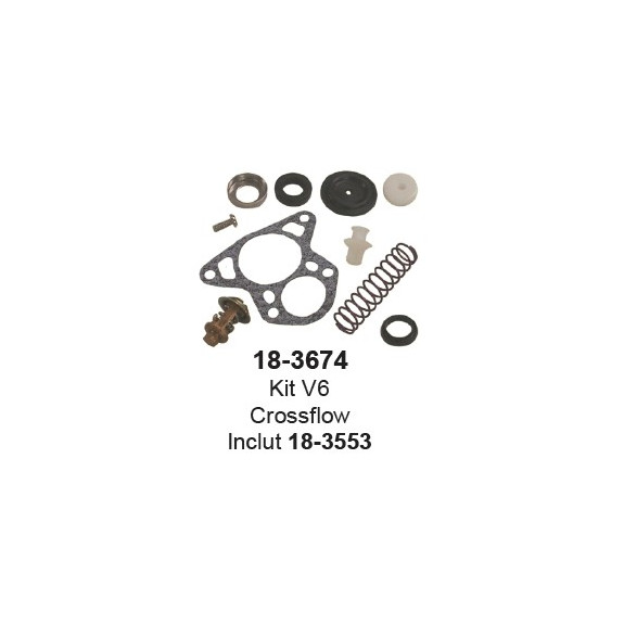 Kit Thermostat  Johnson Evinrude  Kit V6 crossflow