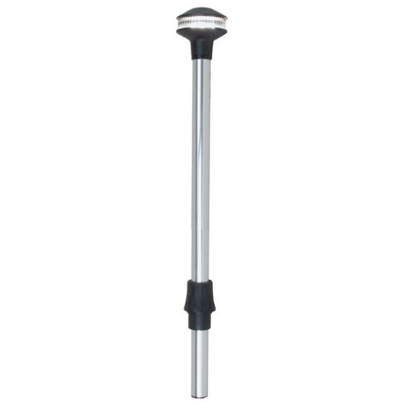 Feu de navigation blanc 360° LED sur mât 750 mm – bateaux à moteur ≤ 20 m - PERKO