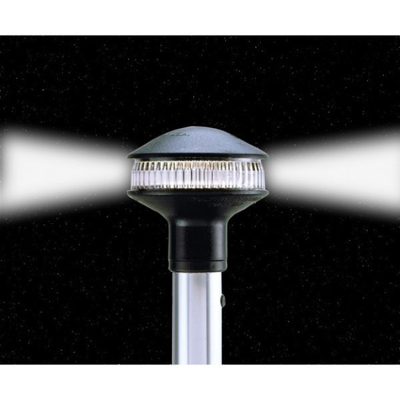 Feu de navigation blanc 360° LED sur mât 750 mm – bateaux à moteur ≤ 20 m - PERKO