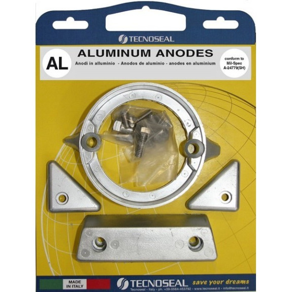 Kit Anodes aluminium pour EMBASE 290DP-C