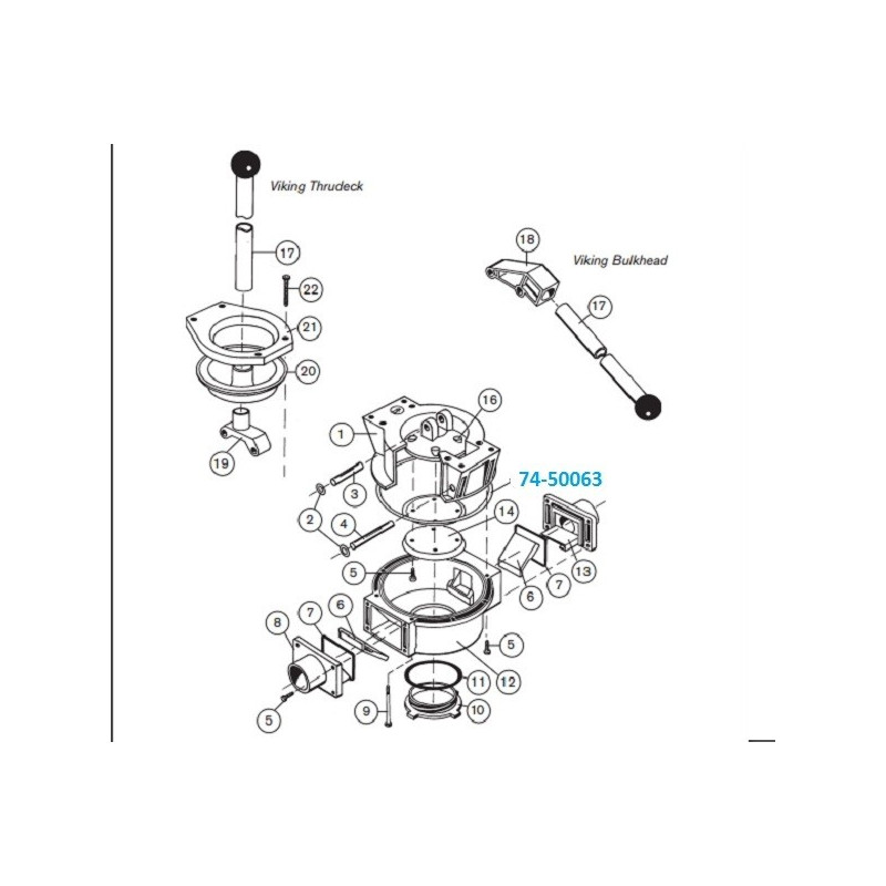 Diaphragme pour Pompe Manuelle Vicking