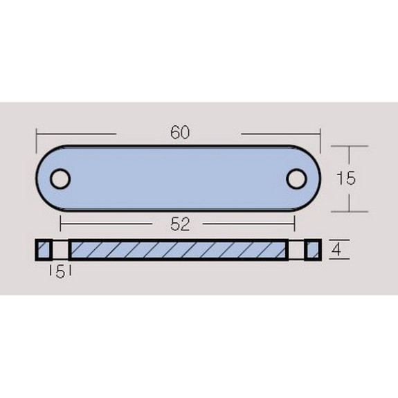 Anode Plaque SELVA 2T
