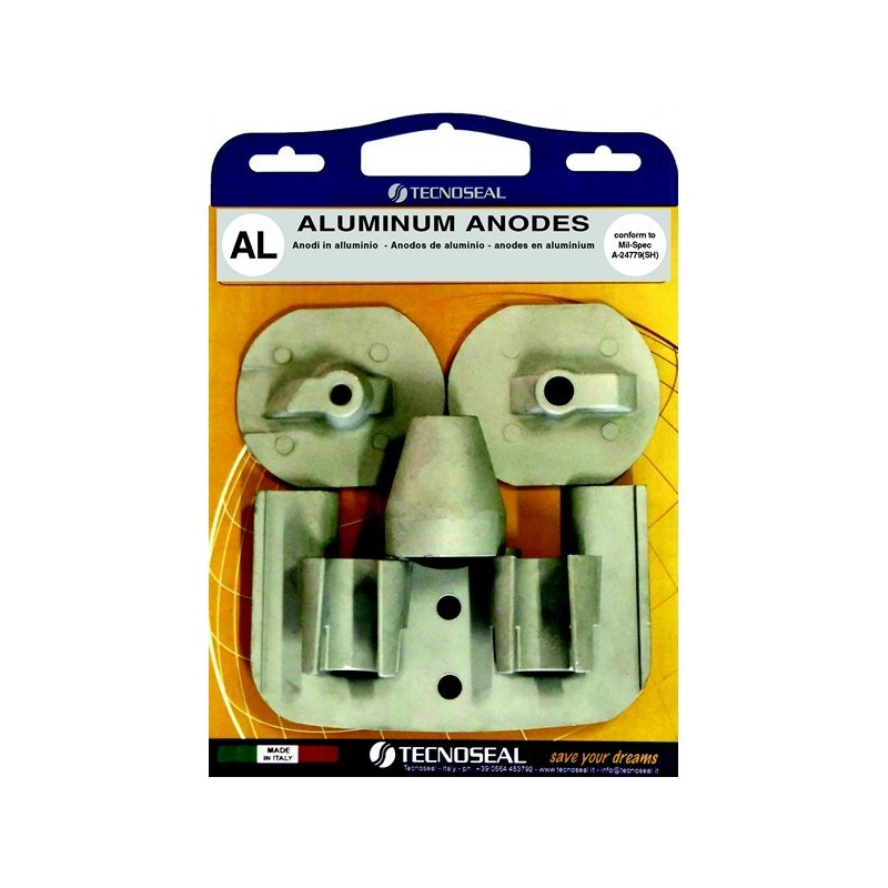 Kit Anodes Aluminium YANMAR standard